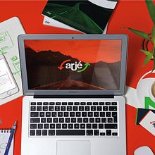 Arje Brand. Br, ing, Identit, Logo Design, and Web Design project by Marta Bolancel - 11.17.2018
