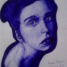 Azul. Un progetto di Disegno, Disegno artistico e Disegno di ritratti di Hoream Barrio Reyes - 18.10.2018