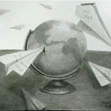 Aulas vacias. Un progetto di Disegno, Disegno a matita e Disegno artistico di Hoream Barrio Reyes - 18.11.2018