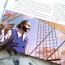La primera vuelta al mundo. Comic, Character Design, and Traditional illustration project by Irene Roga - 09.01.2018