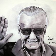 Gracias Stan Lee!!   . Un proyecto de Ilustración tradicional, Cine, Cómic y Dibujo artístico de Jose Cavero Valencia - 19.11.2018