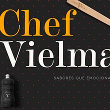 Chef Vielma Ein Projekt aus dem Bereich Br, ing und Identität, Kunstleitung, Grafikdesign, Fotografie, Porträtfotografie und Digitales Marketing von Patt Vielma - 22.11.2018