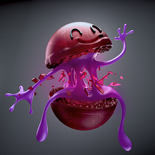 Mi primer proyecto Mascota Dulce ZBrush c4d. Un projet de 3D de José Luis Morán - 19.11.2018