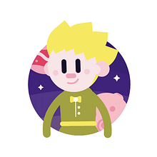 Le Petit Prince Gifs collection. Un projet de Animation, Animation 2D , et Animation de personnages de Romy Tokic - 03.08.2017