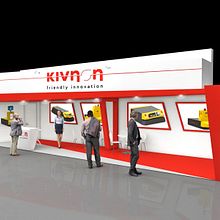 Diseño de stand KIVNON - Logistics & Distribution 2018 - Ifema - Madrid . % M. Mercedes Aramendia Ramos tarafından hazırlanan 3D, İç Mimarlık, Tasarım, İç Tasarım, Ola, lar, Ve İnfografikler projesi - 11.19.2018