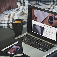 Laie - diseño web. Web Design, and Art Direction project by Elisenda Farrés - 05.02.2018