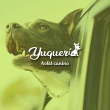 Yuquerí hotel canino (isologo). Design project by Alvaro Cardozo - 11.19.2018