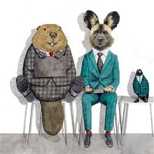 La entrevista. Traditional illustration project by Laura Montes - 11.19.2018