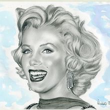 MARILYN . Fine Arts project by Alvaro Javier Abad Sanz - 11.20.2018