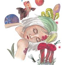 Mi Proyecto del curso: El sueño de Araia. Traditional illustration project by Elena Álvaro - 11.20.2018