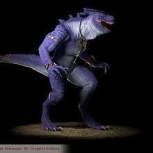 Criatura - 2017. 3D project by Francesc Mompio Gallart - 11.01.2017