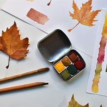 Mi Proyecto del curso: Acuarelas Artesanales. Projekt z dziedziny Craft,  Sztuki piękne, Kreat, wność,  R, sunek art, st, czn, Trad, c, jna ilustracja,  Malarstwo i Malowanie akwarelą użytkownika Scriptorium Yayyan - 20.11.2018