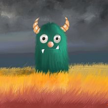 green mounster Ein Projekt aus dem Bereich Concept Art von Keisy Lopez - 20.11.2018
