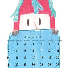 Calendario 2017. Fine Arts, Drawing, and Traditional illustration project by Ibone Lopez Heras - 11.21.2018