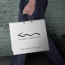 Propuesta de logo para Gabo Makso (marca de ropa). Un projet de Design graphique de Javier Hernandez - 21.11.2018