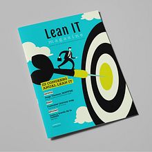 Lean IT Magazine. Un proyecto de Dirección de arte y Diseño editorial de Xana Morales - 01.04.2018