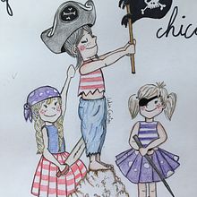 Hoy ganas las chicas. Un proyecto de Ilustración tradicional de Lidia Cantos - 28.12.2018