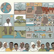 WEK Sudan. Un proyecto de Animación, Animación 2D, Dirección de arte e Ilustración tradicional de Albert Val Boix - 22.09.2016