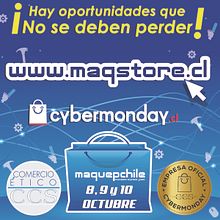 Diseño tela Cybermonday Maquep Chile. Un proyecto de Diseño gráfico de Constanza Camila Constanzo Vásquez - 23.11.2018