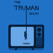 Cartel Show de Truman Ein Projekt aus dem Bereich Animation, 2-D-Animation, Design und Traditionelle Illustration von Alberto Camacho Gordaliza - 23.11.2018