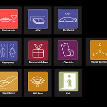 Italy's airport signs redesign. Een project van  van Ale Ramírez - 28.08.2018