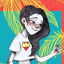 Vegetation. Un proyecto de Dibujo, Ilustración tradicional e Ilustración digital de Venisa Del Aguila - 24.11.2018