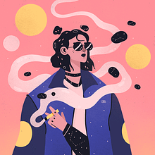 Práctica Photoshop 2  . Art Direction, Character Design, and Traditional illustration project by Vals - 01.05.2018