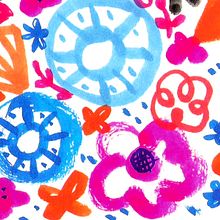 Florecitas. Un progetto di Pattern design, Illustrazione tradizionale e Pittura ad acquerello di Areli Prismanzana - 25.11.2018