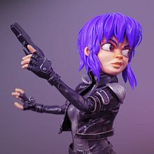 Mi Proyecto del curso: Creación de personajes: del 2D al 3D. Un proyecto de Modelado 3D de José Villot - 26.11.2018