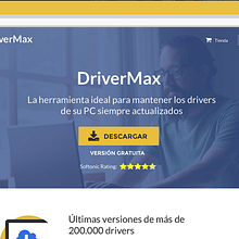 Driver Max - Software landing. Web Design project by Stella Belmonte - 11.25.2015
