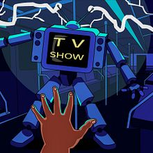 TV SHOW / Retro Vector. Un proyecto de Ilustración vectorial de Antonio de Haro Garzón - 15.06.2008