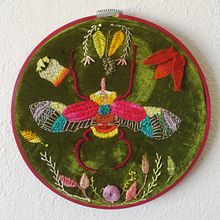 Mi Proyecto del curso: Escarabajo. Un proyecto de Bordado de Claudia Urizar - 25.11.2018