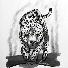 Jaguar. Concept Art, Desenho, Desenho artístico e Ilustração tradicional projeto de Lucy González - 26.11.2018