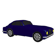 Modelado coche 3D. Modelagem 3D projeto de Samuel Delgado Romero - 26.11.2018