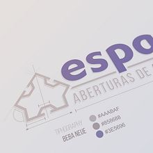 ESPACIO - Branding. Un progetto di Br, ing, Br, identit, Design di loghi, Design editoriale e Packaging di Mati Costa - 09.07.2018