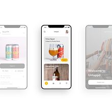 Untappd, drink socially. Un proyecto de Diseño interactivo y UX / UI de Pablo Chico Zamanillo - 26.11.2018