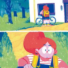 Home comic. Character Animation, Comic, and Traditional illustration project by Rut Pedreño Criado - 11.26.2018
