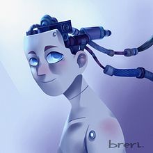 Robot . Drawing, Traditional illustration, and Digital Illustration project by Pablo Pereira - 11.26.2018