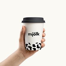 Mjölk: Identidad visual para una tienda de helados orgánicos en Bremen. Br, ing, Identit, Graphic Design, and Packaging project by Eva Hilla - 12.07.2016