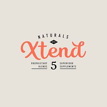 Xtend5: identidad para marca de suplementos naturales. Br, ing, Identit, Logo Design, and Graphic Design project by Eva Hilla - 11.04.2018