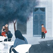 En la calle - Miguel Blanco. Editorial Design, Graphic Design, and Traditional illustration project by Raúl Ortiz - 09.08.2017