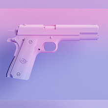 COLT 1911. Un proyecto de 3D y Diseño de producto de Nerea Úbeda - 26.11.2018