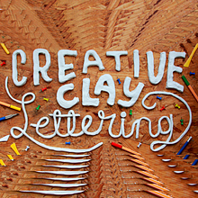 Creative Clay Lettering. 3D, Arts, Crafts, Creativit, Traditional illustration, and Video project by Rodrigo Zarain Rojas - 09.06.2018