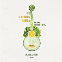 Cartel: Certamen de Música. Design, and Poster Design project by María de la Mata Iglesias - 11.20.2017