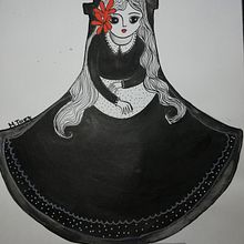 Tintas. Drawing, Character Design, and Traditional illustration project by Marianela Torrez - 11.27.2018