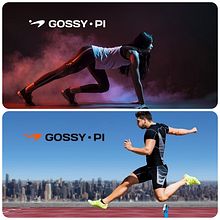 GOSSY • PI - Marca de ropa deportiva. Un proyecto de Diseño, Diseño gráfico, Ilustración vectorial, Naming, Br, ing e Identidad y Diseño de logotipos de Álvaro Javier Ojeda Acosta - 27.11.2018