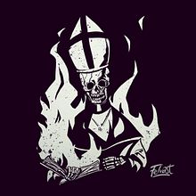Hell, Rise!. Drawing, Design, Traditional illustration, and Digital Illustration project by Felipe Vasconcelos - 11.27.2018