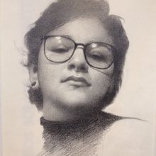 Retrato Realista con Lapiz de Grafito / Proyecto: "Retrato de Erna" . Un proyecto de Dibujo realista de Erna & Kevin - 03.12.2018