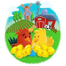 Un pollito diferente. Een project van Traditionele illustratie y Digitale illustratie van Julián Andrés Henao Echeverry - 14.11.2018