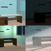 Iluminación despacho. 3D, e Design de iluminação projeto de Samuel Delgado Romero - 27.11.2018